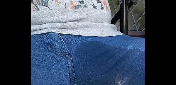 pissing wifes jeans